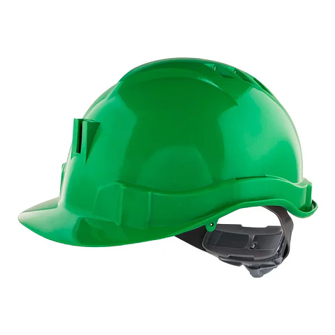 Casco Activex I Verde Porta Lampara con Ratchet