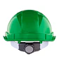 Casco Activex I Verde Porta Lampara con Ratchet - Miniatura 4