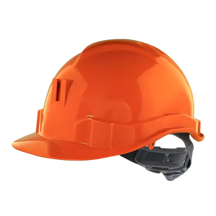 Casco Activex I Naranjo Porta Lampara con Ratchet 1