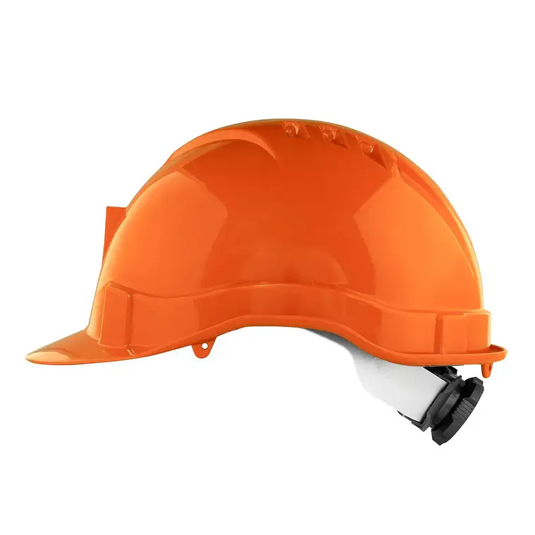 Casco Activex I Naranjo Porta Lampara con Ratchet 2
