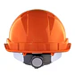 Casco Activex I Naranjo Porta Lampara con Ratchet - Miniatura 4