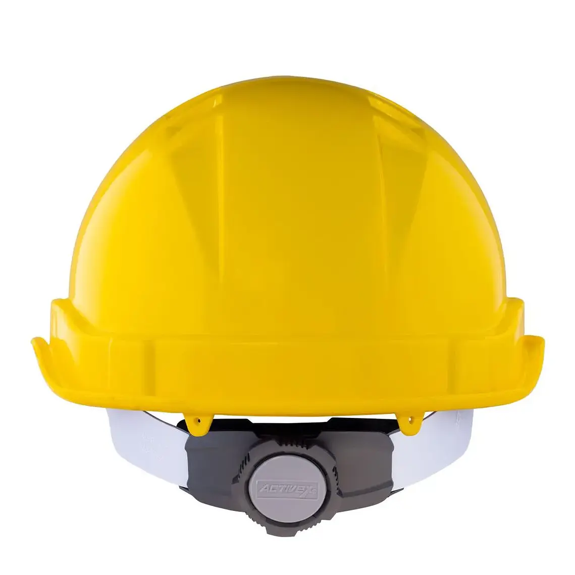 Casco Activex I Amarillo Porta Lampara con Ratchet 4