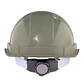 Casco Activex I Gris Porta Lampara con Ratchet - Miniatura 4