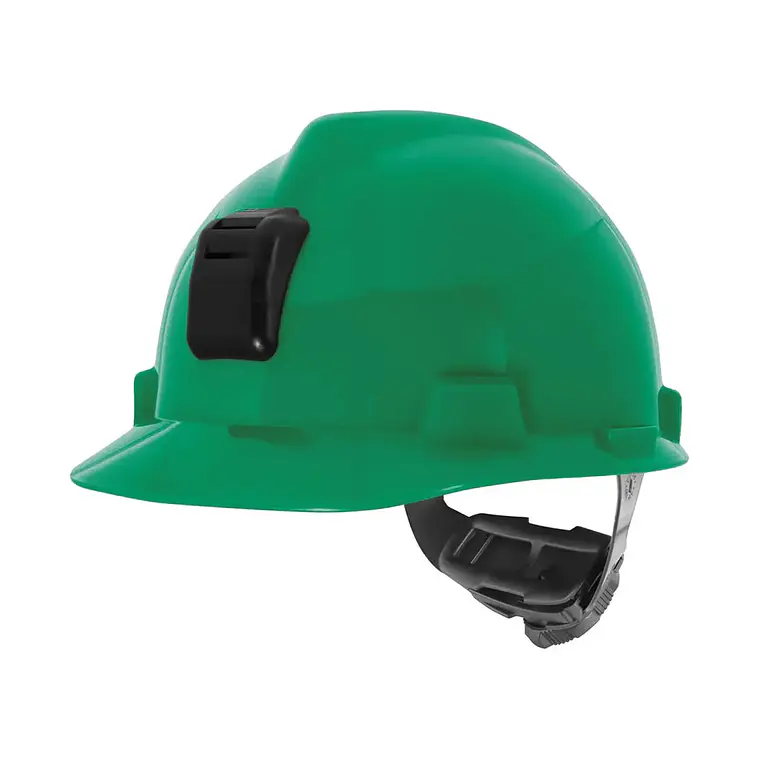 Casco Msa V-Gard Verde PL y PC 1