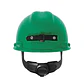 Casco Msa V-Gard Verde PL y PC - Miniatura 2