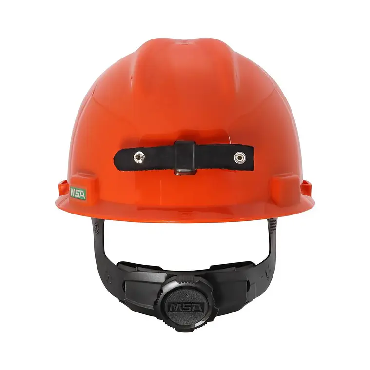 Casco MSA V-Gard Naranjo Fas-Trac III Con PL/Pc 286641 4
