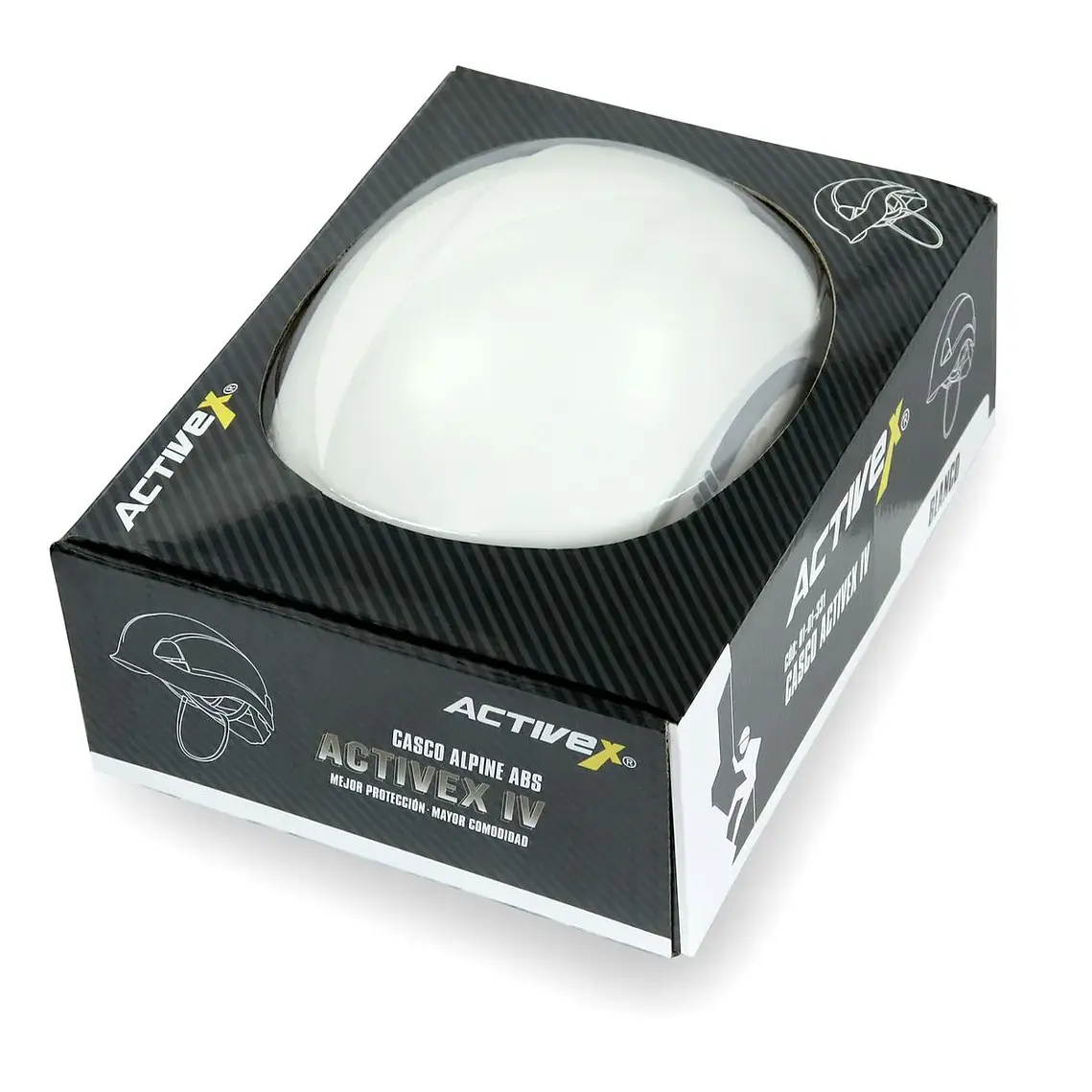 Casco Activex IV Alpine ABS Blanco 6