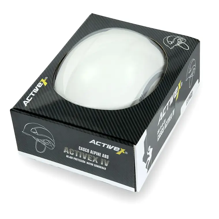 Casco Activex IV Alpine ABS Blanco 6