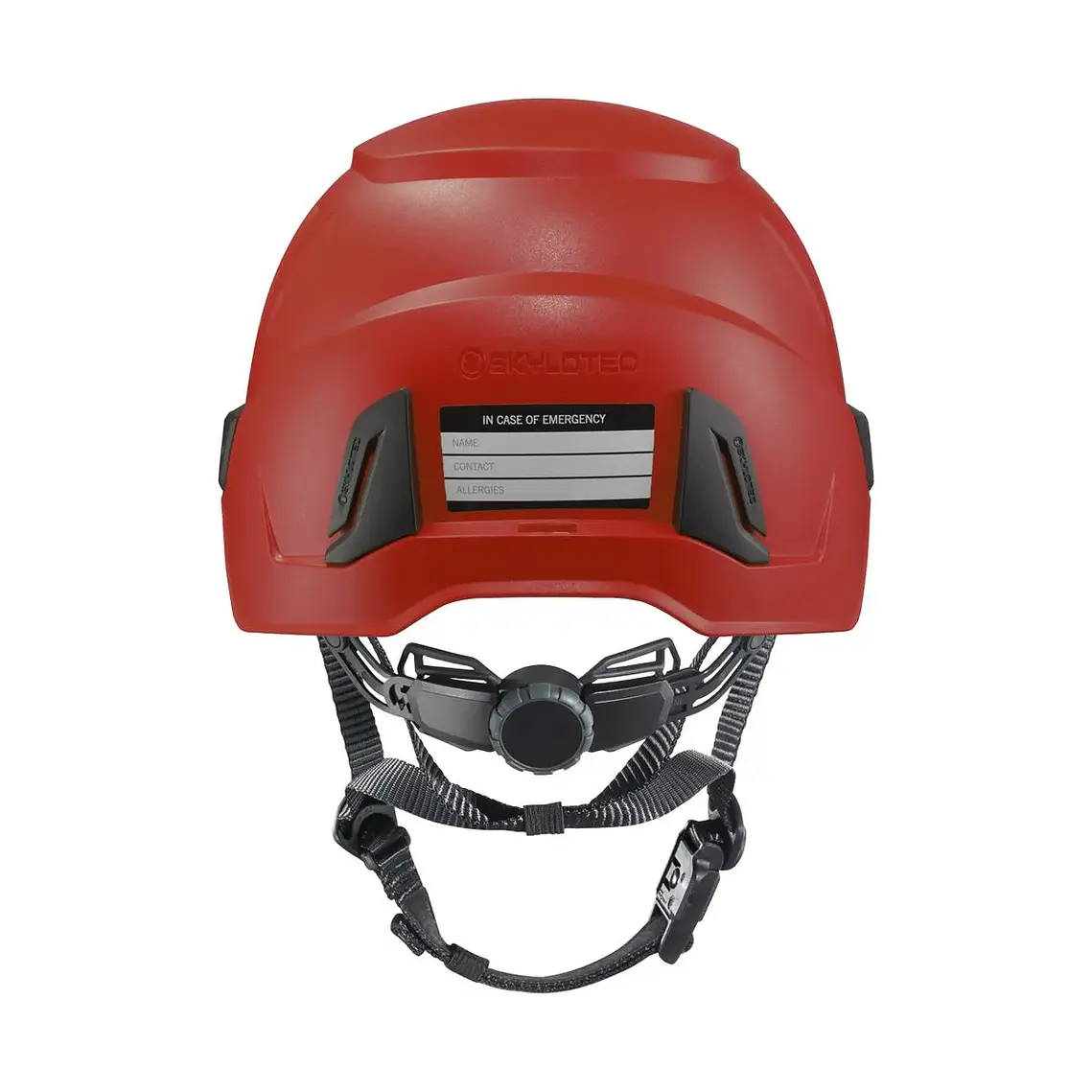 Casco industrial Inceptor BE-392-13 GRX High Voltage Rojo Skylotec 4