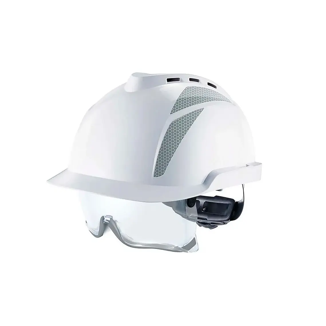Casco MSA V-Gard 930 Ventilado Blanco (Incluye Gafas) 1