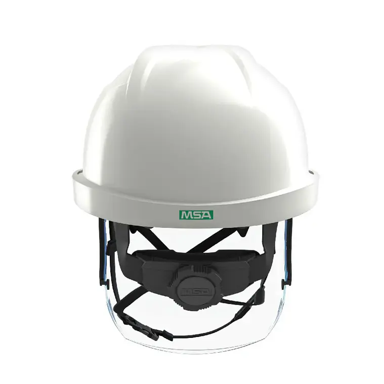 Casco MSA V-Gard 950 Blanco c/ Visor 4Ka GVF1A-C0A0000-000 2