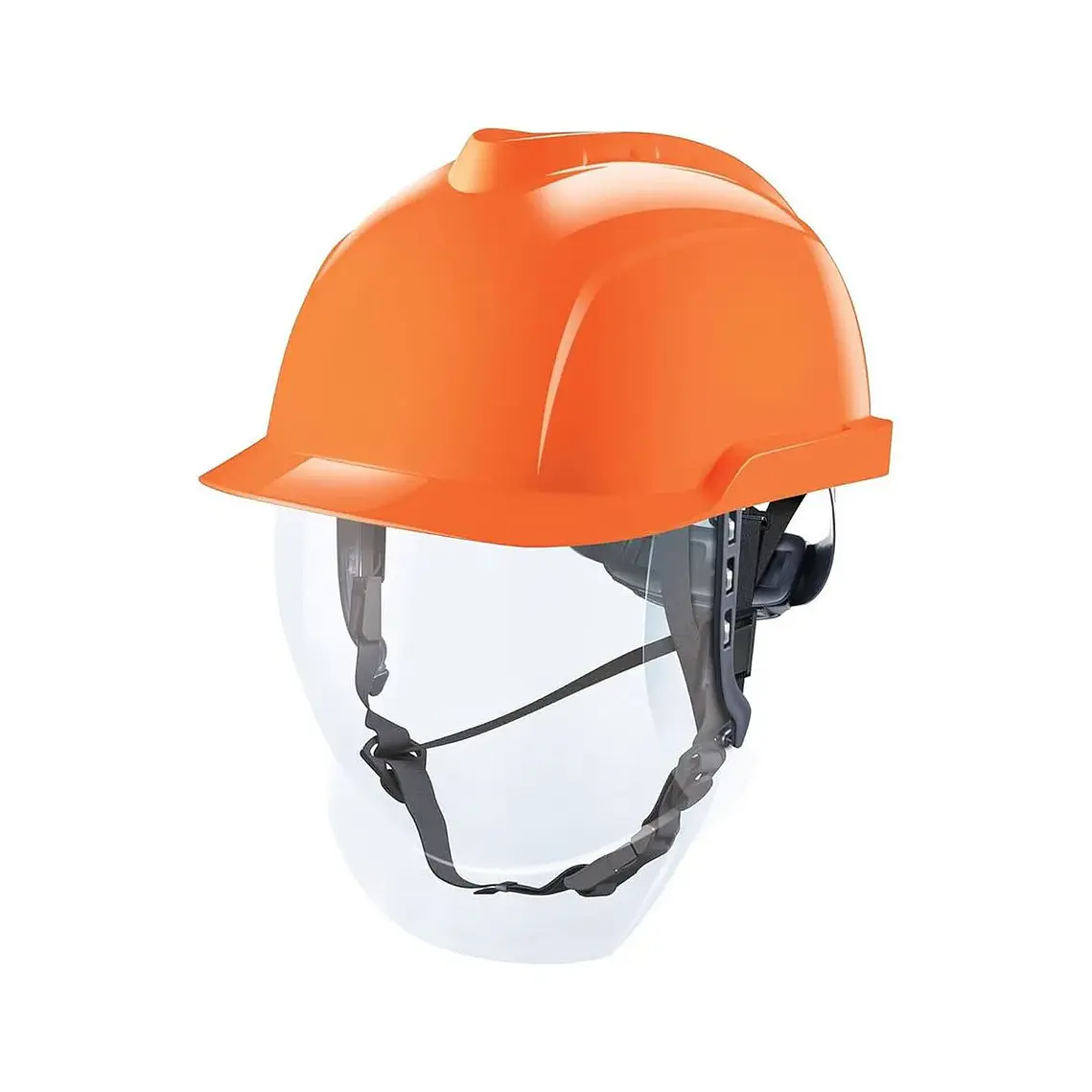 Casco MSA V-Gard 950 Naranjo c/ Visor 4Ka GVF6A-C0A0000-000 1