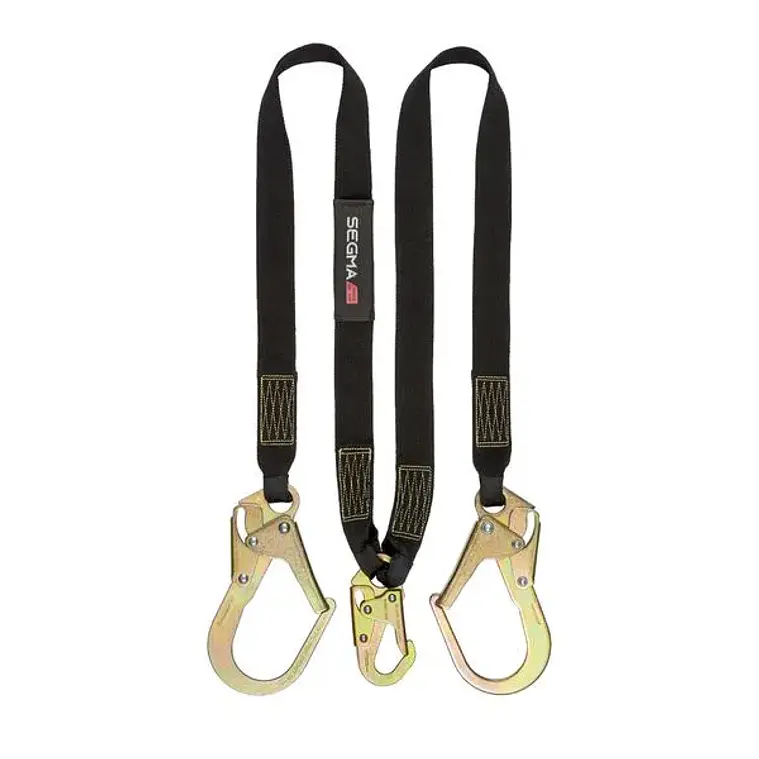 Cabo de Vida Stone Kevlar Herraje Metalico 1,5m 1