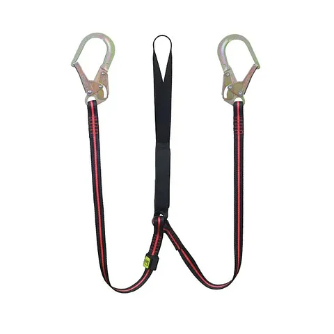 Cabo de vida en Y Miller Vulcano Kevlar gancho escala amortiguador 1,8m