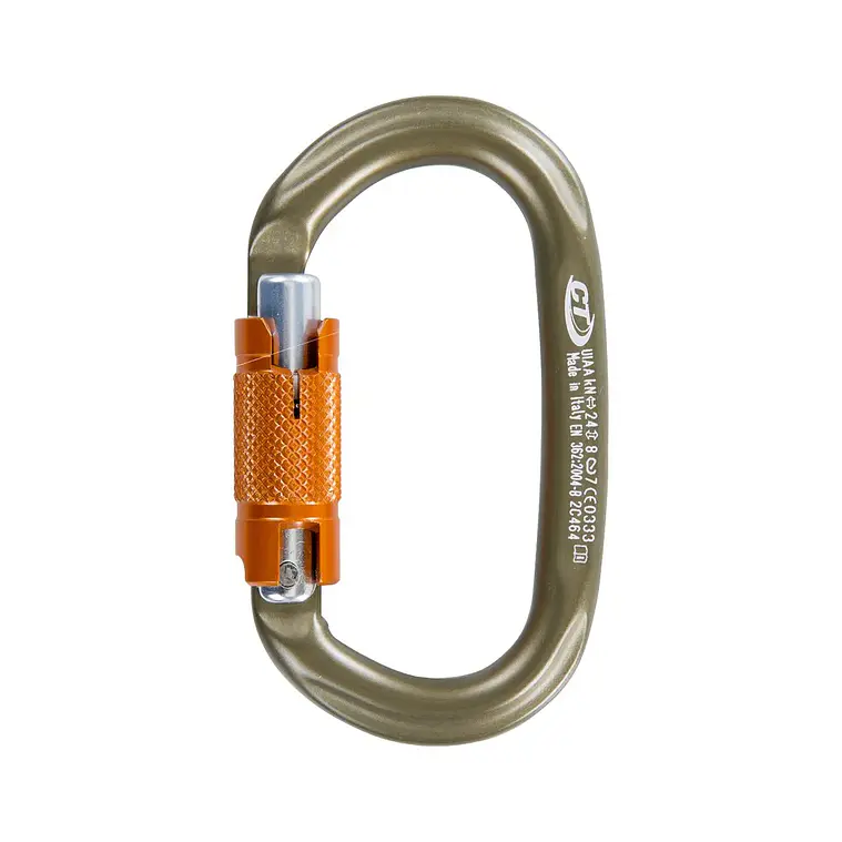 Mosquetón Skylotec ovalado H-286-WG Twistlock automatic 21MM apertura 1