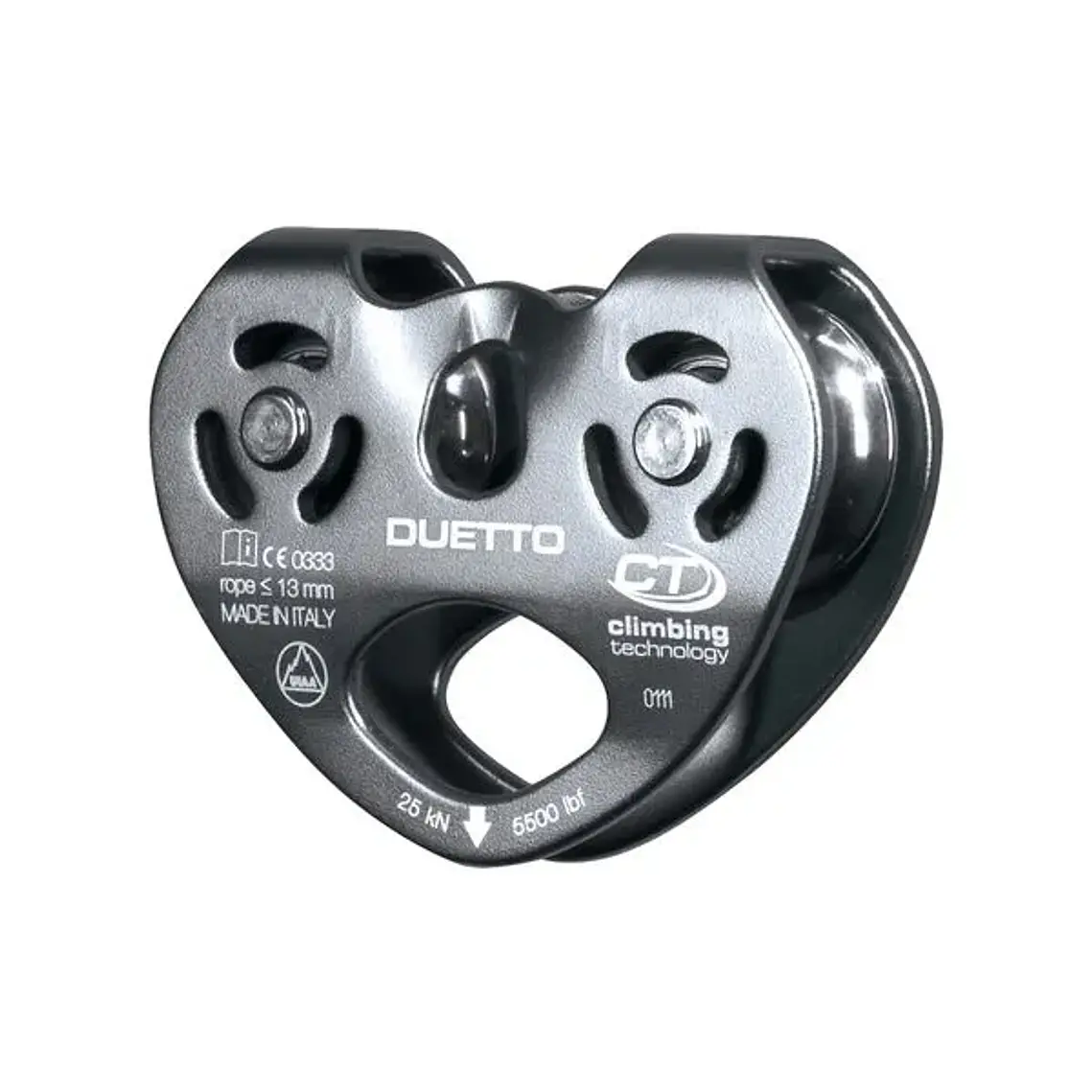 Polea Tandem aluminio cuerdas 13MM/cables 12MM CT H-264 Skylotec 1