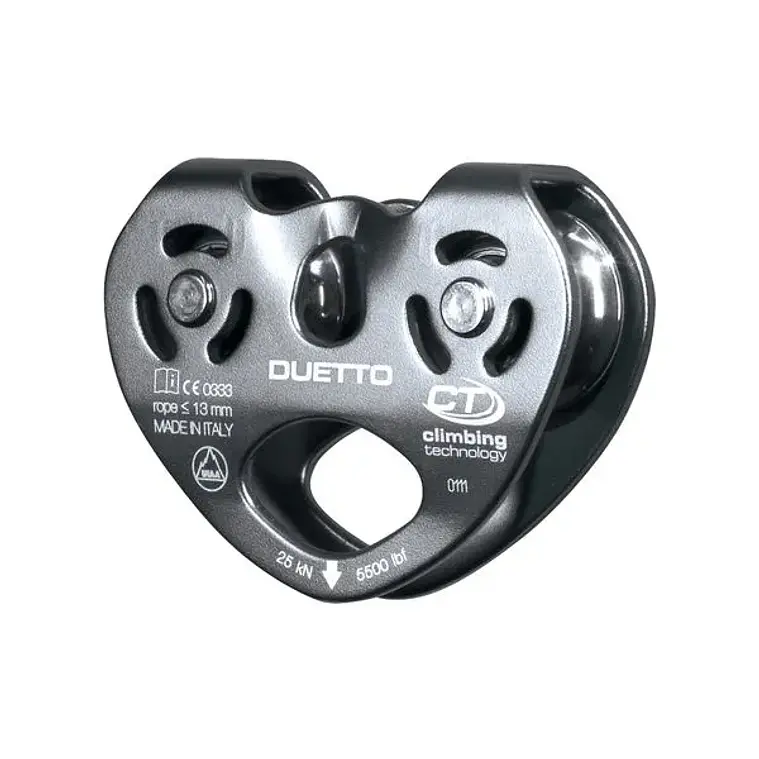 Polea Tandem aluminio cuerdas 13MM/cables 12MM CT H-264 Skylotec 1