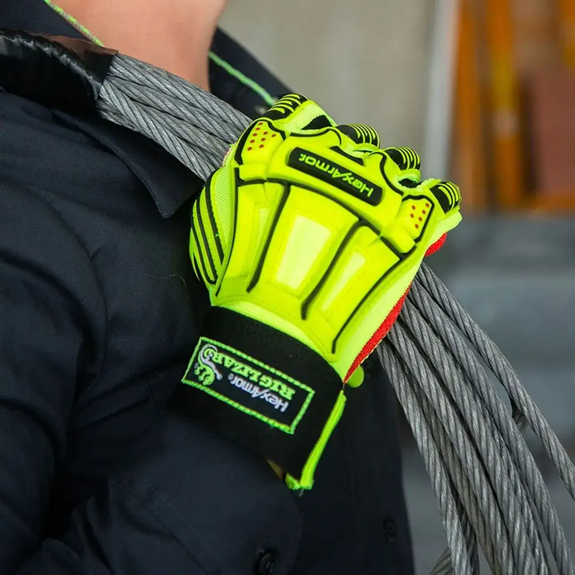 Guante HexArmor 2025 A6 Impacto SF Palma TP-X Plus 5