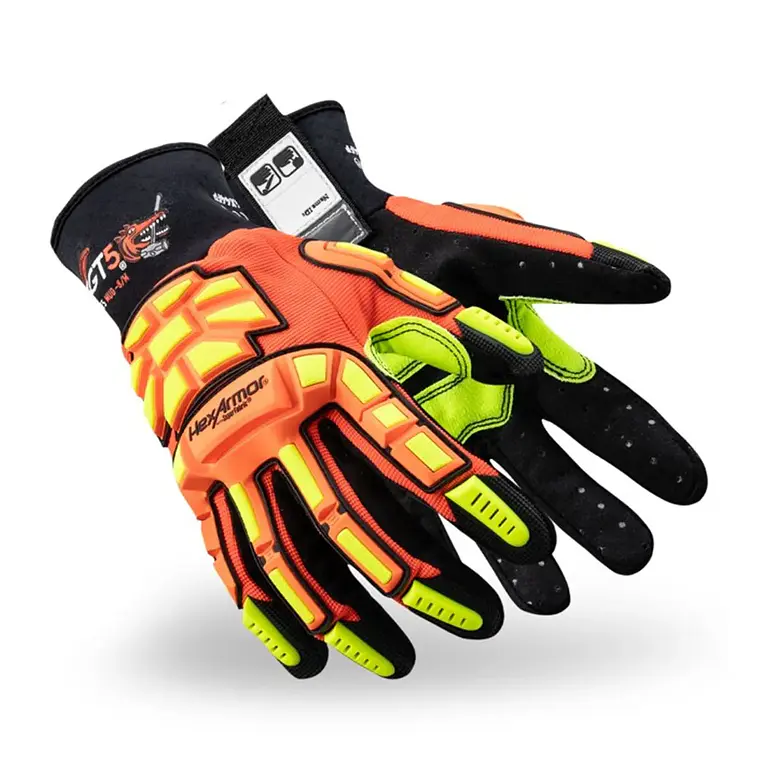 Guante HexArmor 4021X A8 Impacto 2 Mud Grip 3