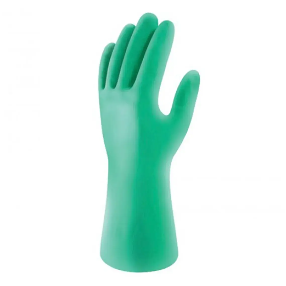 Guante Activex Nitrilo Flocado Verde 1