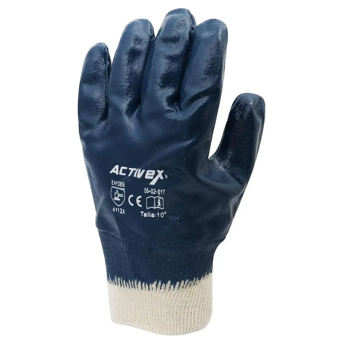 Guante Activex Nitrilo Puño Tejido 2