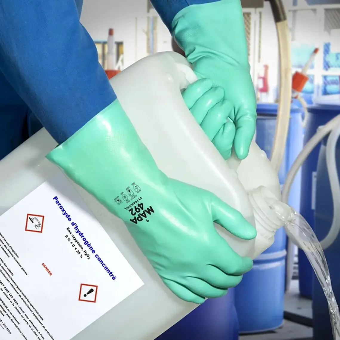 Guante Mapa Ultranitril 492 2