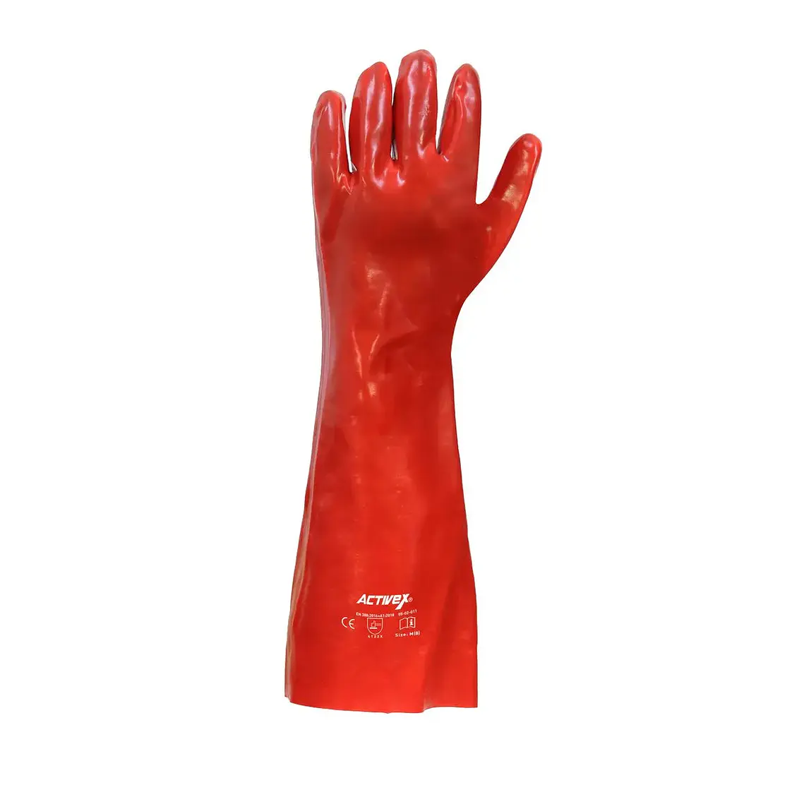 Guante Activex PVC Rojo 18-45 cms 1