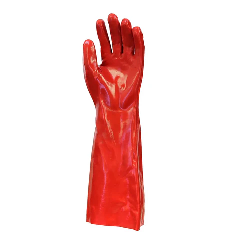 Guante Activex PVC Rojo 18-45 cms