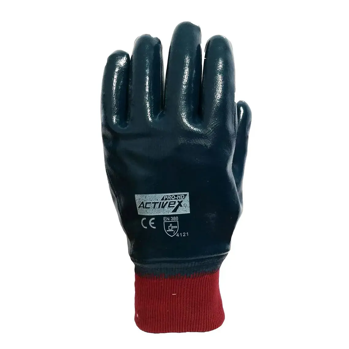 Guante Activex Nitrilo Heavy Duty Puño Tejido 1