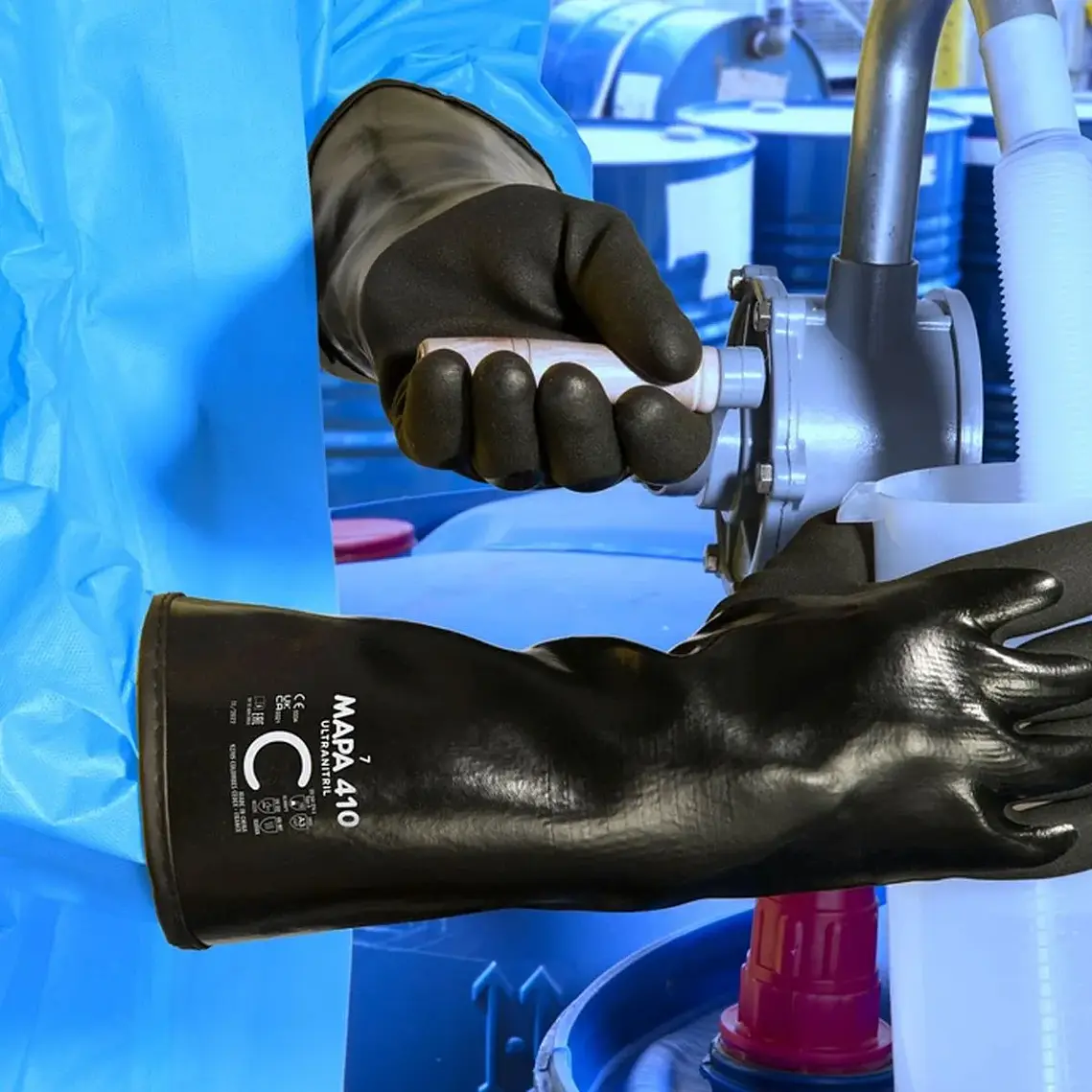 Guante Mapa 410 Quimico Anticorte 3