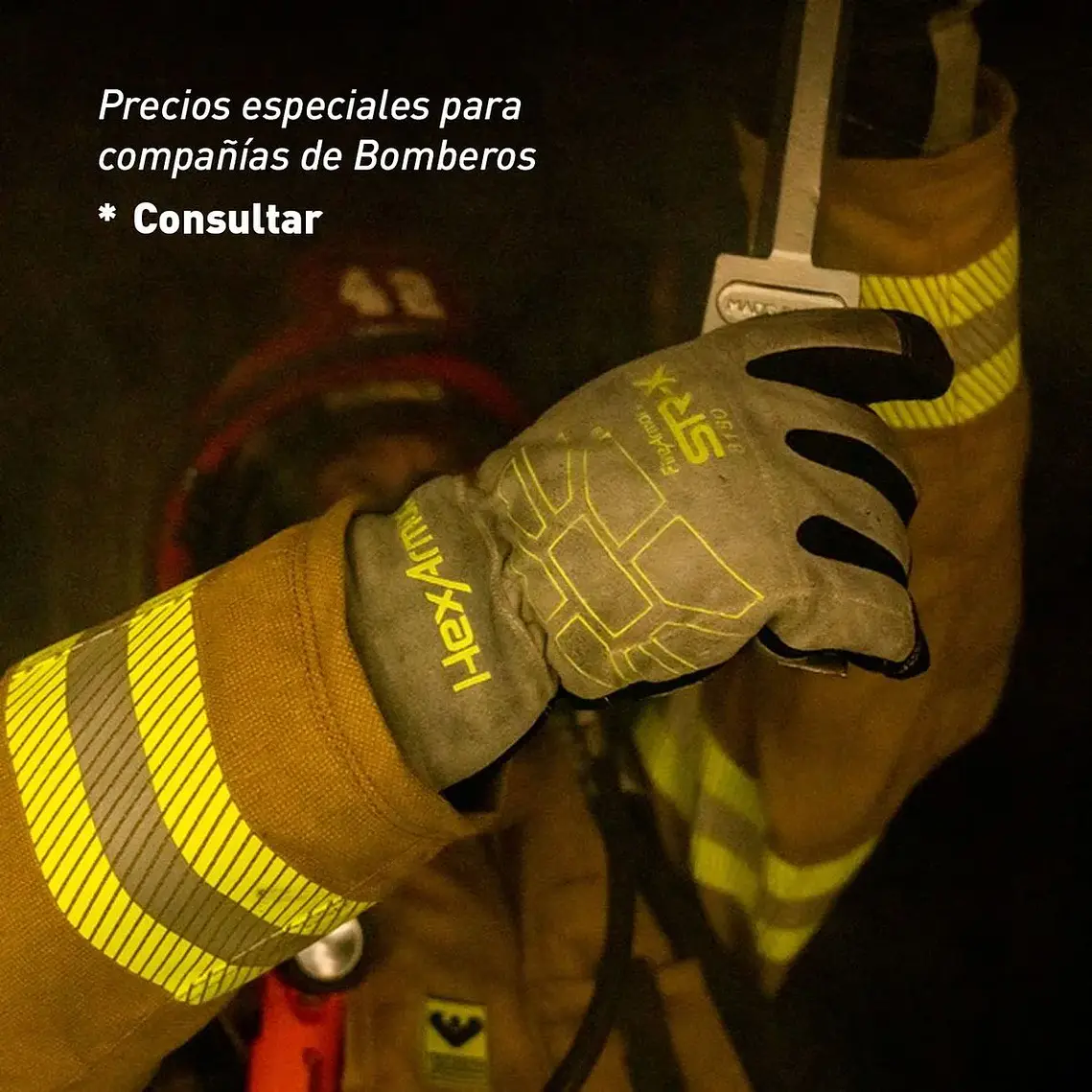 Guante HexArmor 8180 SRX para Bombero 2
