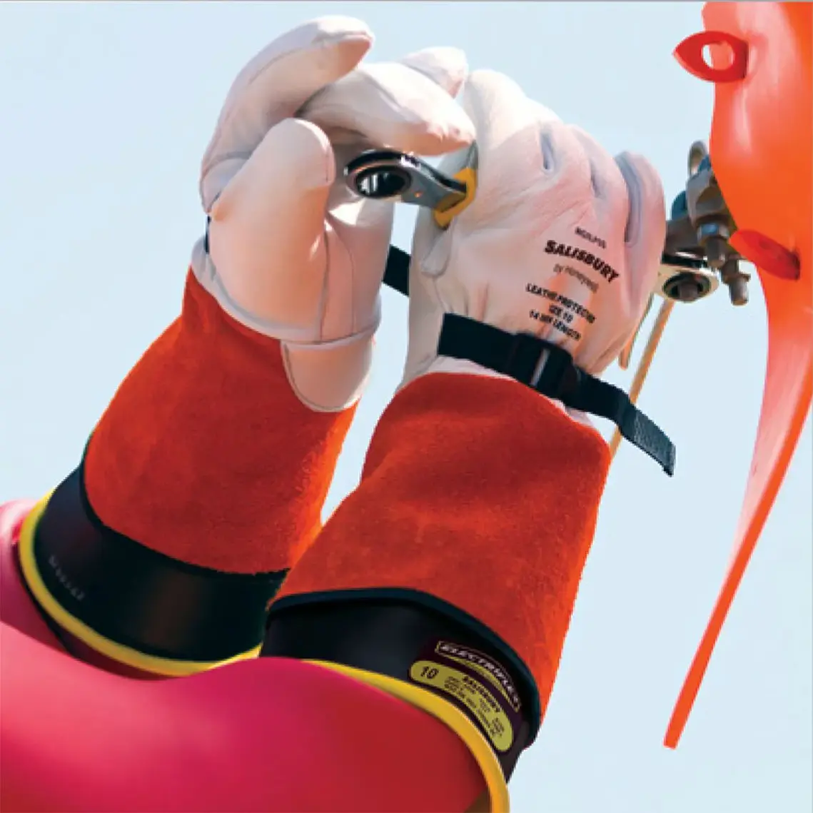 Guante protector de cuero de Cabra Salisbury NG 12