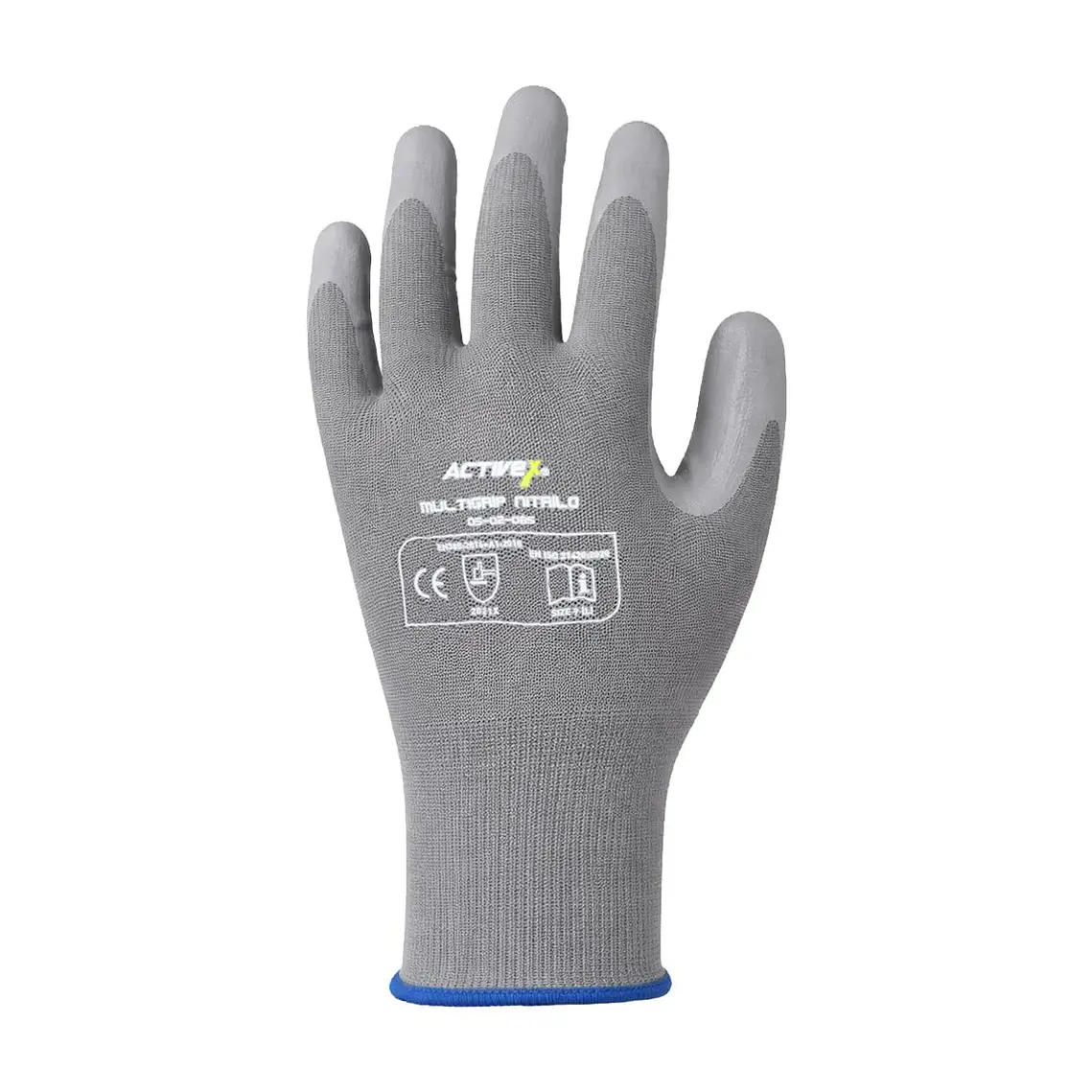 Guante Activex Multigrip Nylon/Nitrilo Gris 1