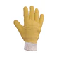 Guante Activex Latex Rugoso Amarillo puño Tejido - Miniatura 1