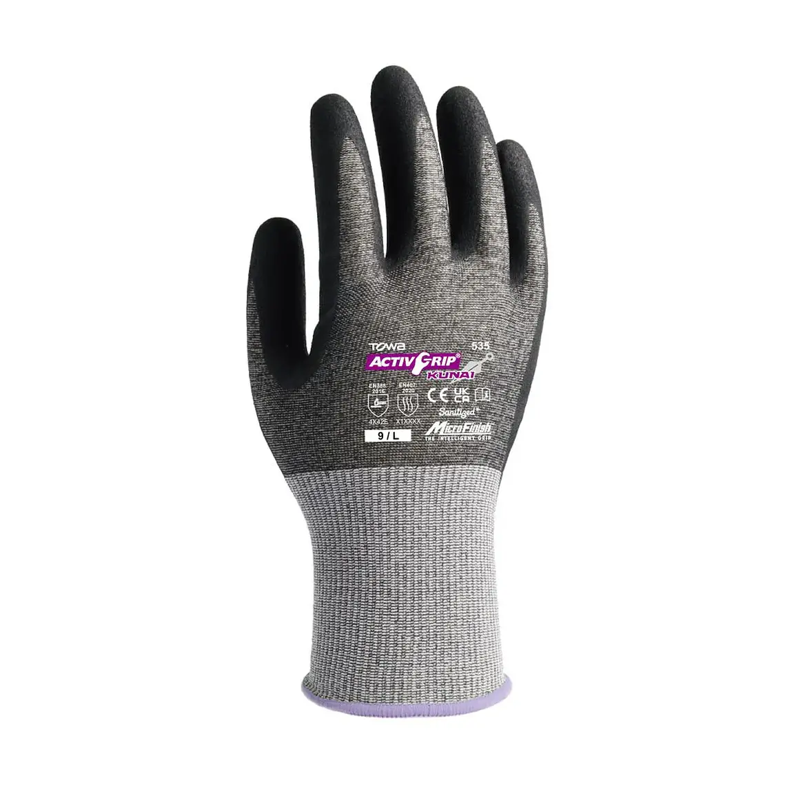 Guante Towa Nitrilo Anticorte Touch Screen Kunai 535 1