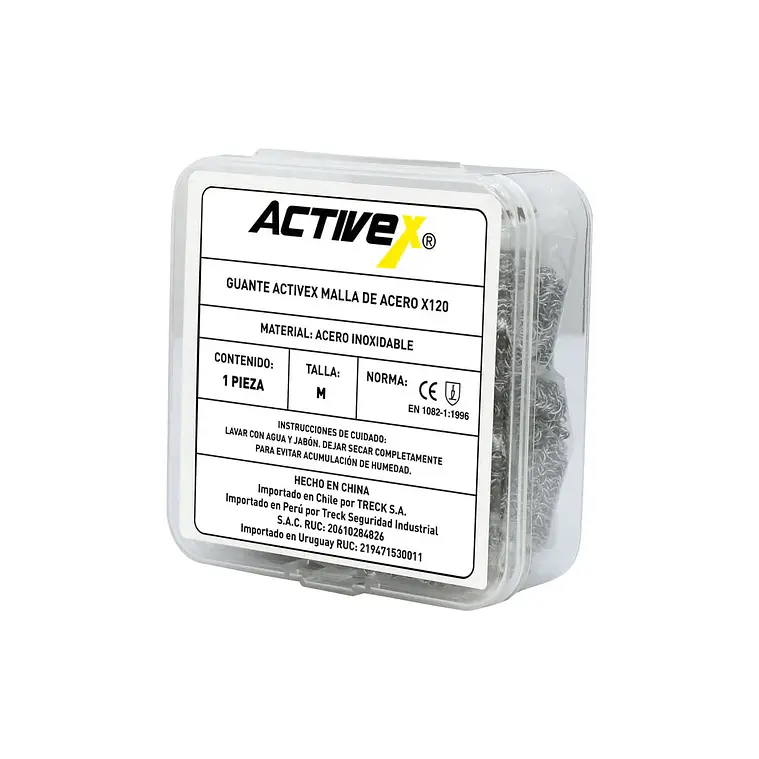 Guante Activex X120 Malla Acero 2