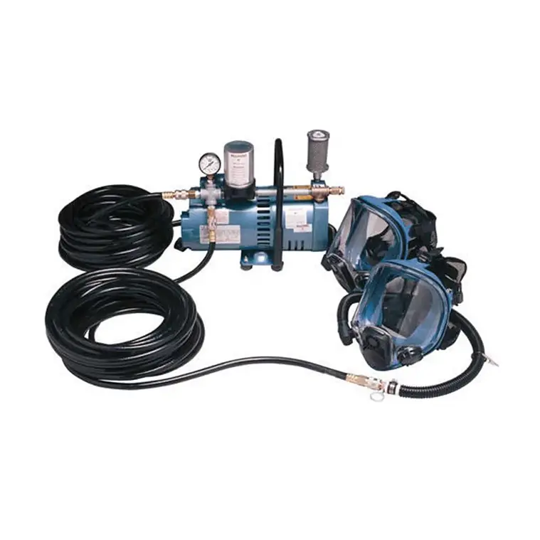 Equipo linea de aire Allegro Bomba de aire, 2 Mang. 2 Masc C/Valv. 1