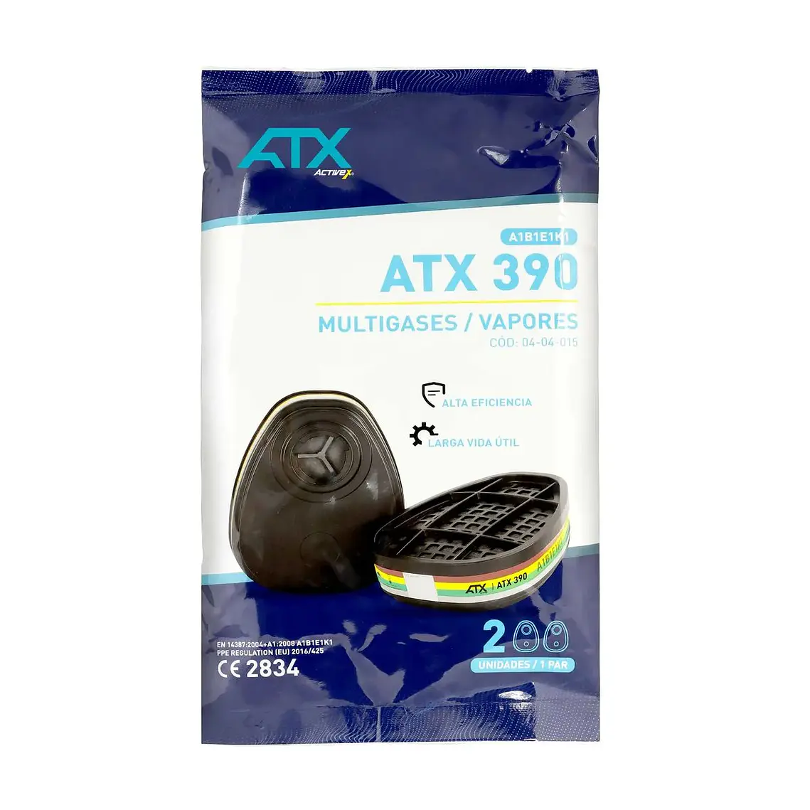 Filtro Activex ATX 390 Multigas A1B1E1K1 (Par) 6