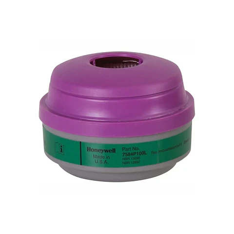 Filtro North 7584P100 Amoniaco y Metilamina + P100 (Par)