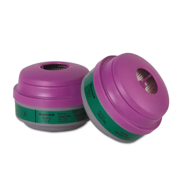 Filtro North 7584P100 Amoniaco y Metilamina + P100 (Par) 2