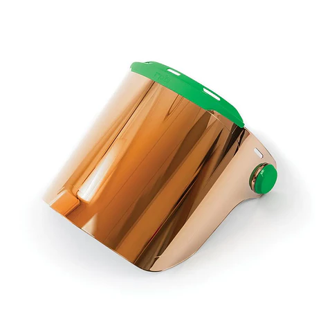 Visor dorado GVS para PAPR fundicion