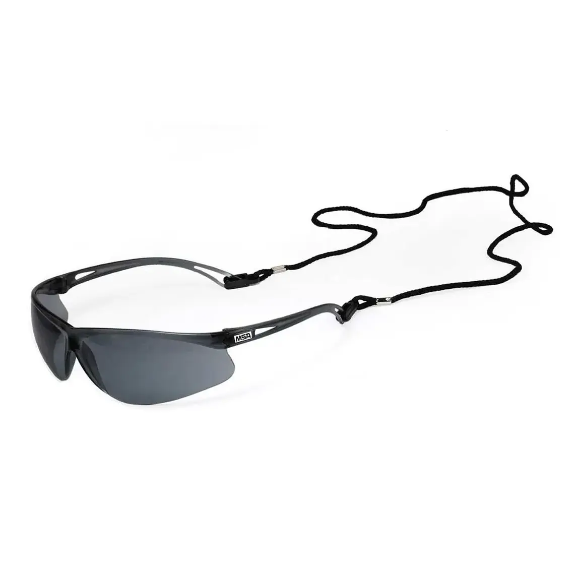 Lente MSA Sparrow Gris Anti-Raya + Cordon 1