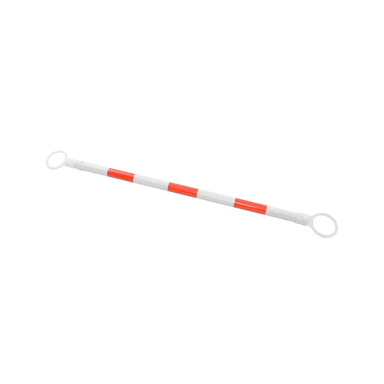 Barra conectora de conos Roja/Blanca extensible 1-2 Mts. 2