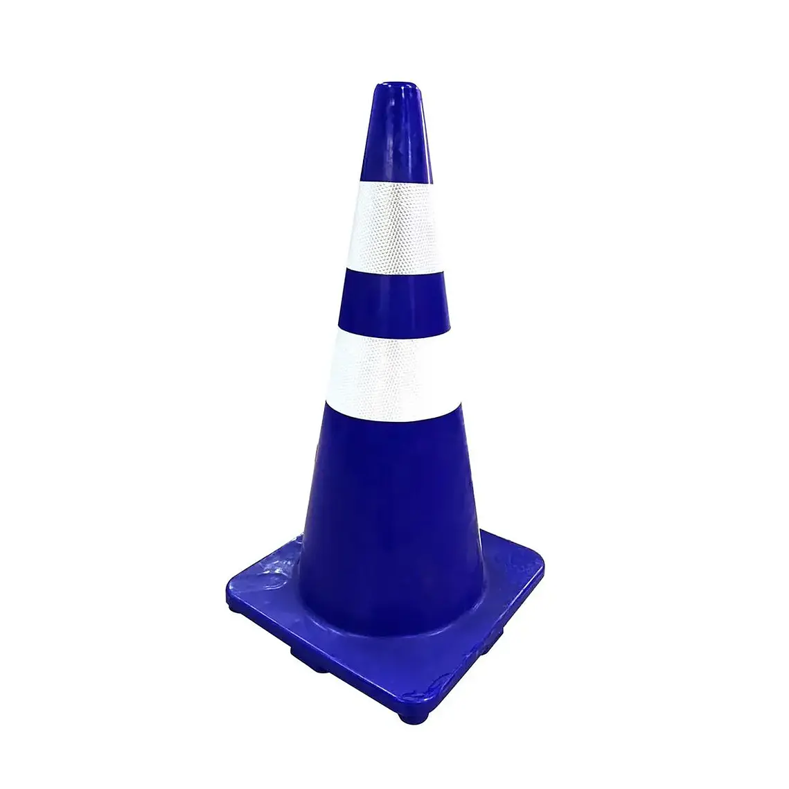 Cono Señalizacion Reflectante 28 Azul 1