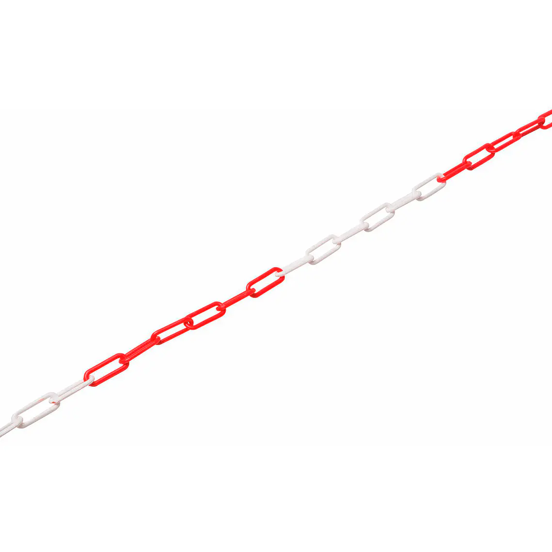 Cadena plastica delimitadora Roja y Blanca (Rollo 25 mts) 2
