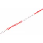 Cadena plastica delimitadora Roja y Blanca (Rollo 25 mts) - Miniatura 2
