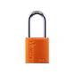 Candado Activex A05 Cuerpo Aluminio Naranjo - Miniatura 1
