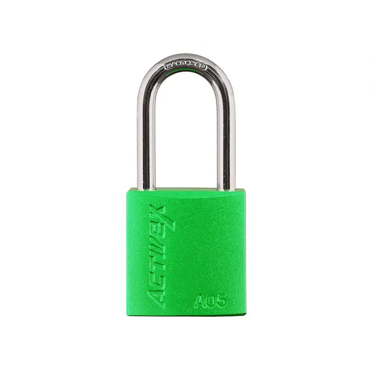 Candado Activex A05 Cuerpo Aluminio Verde 1