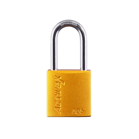 Candado Activex A05 Cuerpo Aluminio Dorado