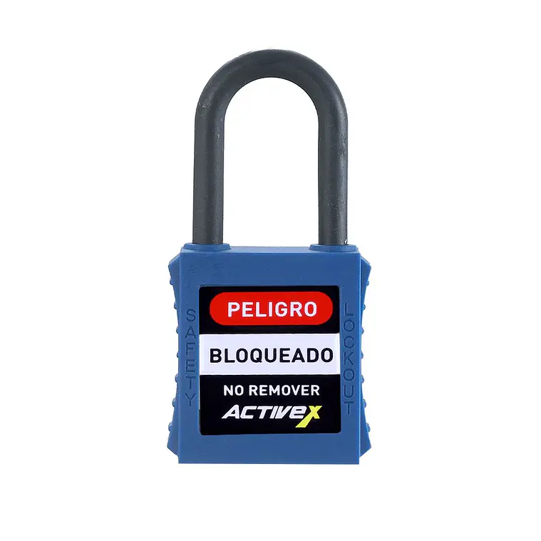 Candado Activex D31 Dieléctrico Azul 1